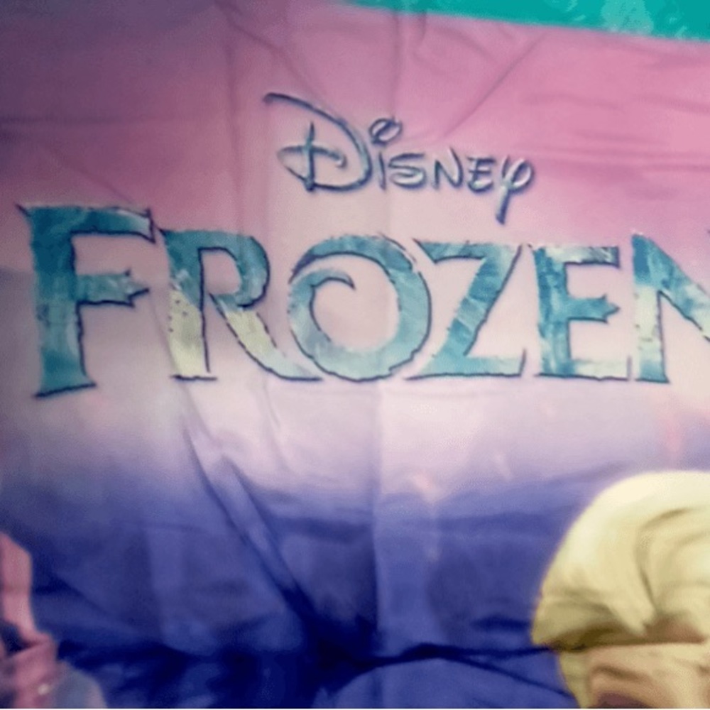 Disney Frozen, kids sleeping bag with pillow - Picture 4 of 7